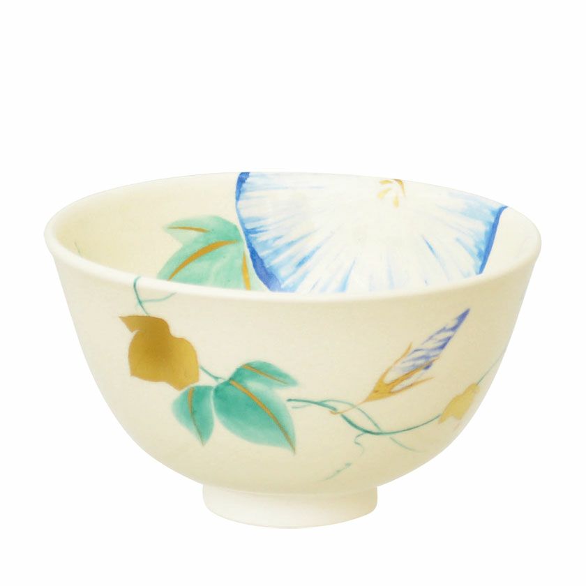 茶道具 抹茶茶碗（まっちゃちゃわん） 茶碗 色絵 朝顔 今岡 三四郎 抹茶茶碗は茶の湯文化である表千家・裏千家の茶道具や抹茶を専門に扱う千紀園（せんきえん）が通販で販売しています。茶会また初心者向けのお稽古用にご利用いただける抹茶碗です。贈り物・ギフトにも人気です。