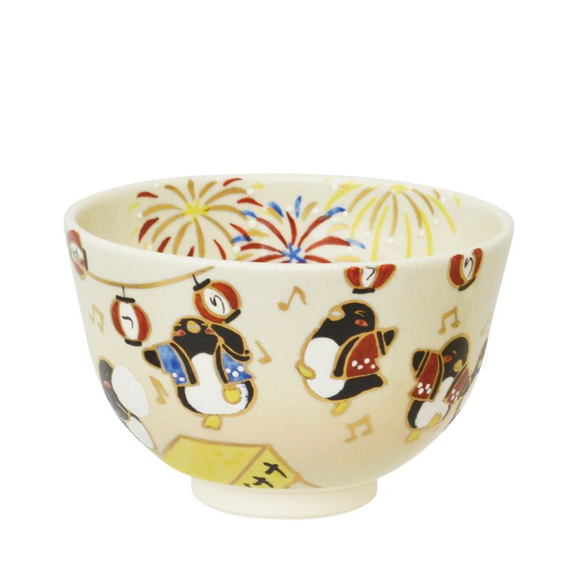 赤絵 窓絵『山水風景人物物語文』茶碗 抹茶碗/ 茶事 茶道具 赤絵 窓絵『山水風景人物物語文』茶碗 抹茶碗/ 茶事 茶道具