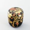a878 【新品・未使用】香合 黒柿 虫籠 てんとう虫 西村宗幸 木箱入 茶道具 茶道具 薄茶器（うすちゃき） 中棗 桐竹蒔絵 西村 宗幸 | 千年の香り