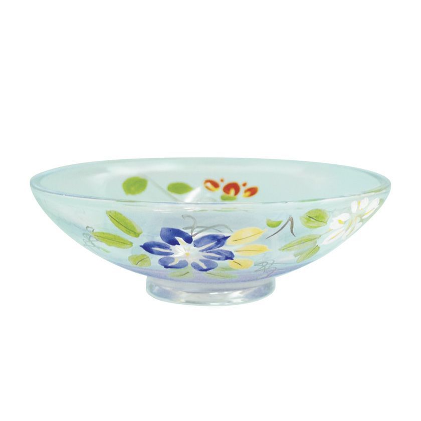 茶道具 平茶碗（ひらちゃわん） ガラス平茶碗 鉄仙 八木 海峰 抹茶茶碗は茶の湯文化である表千家・裏千家の茶道具や抹茶を専門に扱う千紀園（せんきえん）が通販で販売しています。茶会また初心者向けのお稽古用にご利用いただける抹茶碗です。贈り物・ギフトにも人気です。