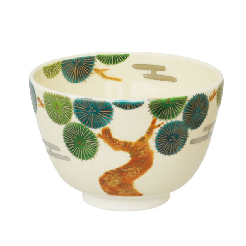 茶道具 抹茶茶碗（まっちゃちゃわん） 茶碗 色絵 唐松 加藤 起楽 抹茶茶碗は茶の湯文化である表千家・裏千家の茶道具や抹茶を専門に扱う千紀園（せんきえん）が通販で販売しています。茶会また初心者向けのお稽古用にご利用いただける抹茶碗です。贈り物・ギフトにも人気です。
