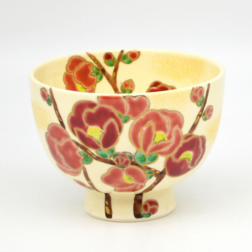 茶道具 抹茶茶碗（まっちゃちゃわん） 茶碗 仁清 寒木瓜 水出 宋絢 抹茶茶碗は茶の湯文化である表千家・裏千家の茶道具や抹茶を専門に扱う千紀園（せんきえん）が通販で販売しています。茶会また初心者向けのお稽古用にご利用いただける抹茶碗です。贈り物・ギフトにも人気です。