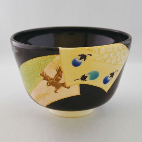 信楽焼☆黒釉抹茶碗☆茶器☆抹茶☆茶碗☆茶道☆抹茶茶碗 抹茶碗 モダン