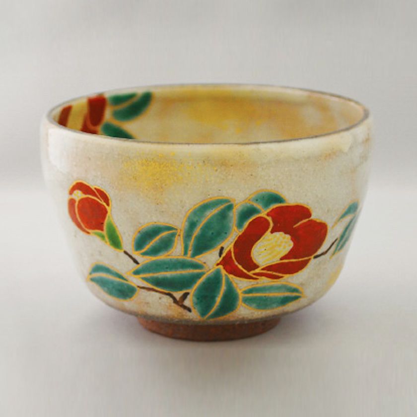 茶道具 抹茶茶碗（まっちゃちゃわん） 乾山写茶碗 夢想花 八木 海峰