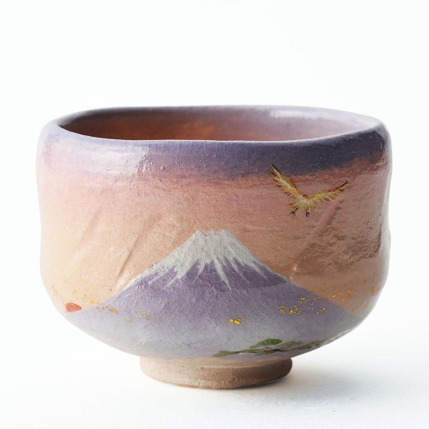 茶道具 抹茶茶碗（まっちゃちゃわん） 勅題茶碗 初夢の絵 吉村 楽入