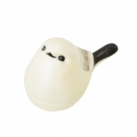 (新品)今岡三四郎　シマエナガ香合 茶器/茶道具 香合】 しまえなが 今岡三四郎作 – 今屋静香園