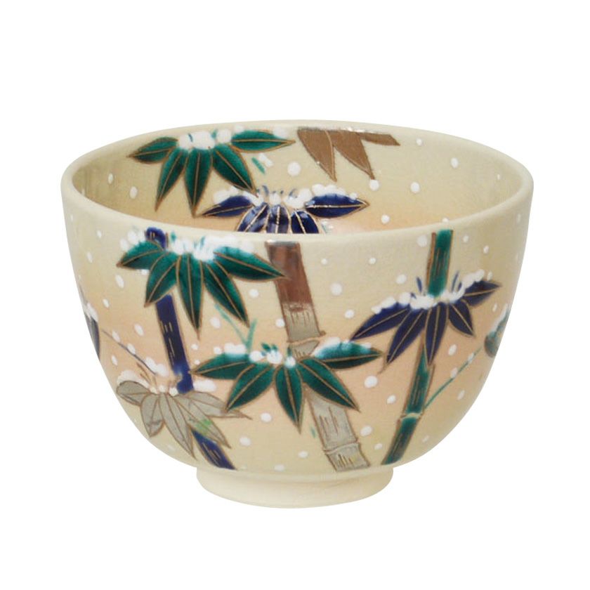 茶道具 抹茶茶碗（まっちゃちゃわん） 茶碗 色絵 雪竹 加藤 起楽 抹茶茶碗は茶の湯文化である表千家・裏千家の茶道具や抹茶を専門に扱う千紀園（せんきえん）が通販で販売しています。茶会また初心者向けのお稽古用にご利用いただける抹茶碗です。贈り物・ギフトにも人気です。
