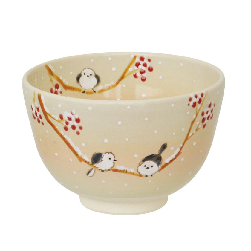 茶道具 抹茶茶碗（まっちゃちゃわん） 茶碗 色絵 雪梅にしまえなが 加藤 起楽 抹茶茶碗は茶の湯文化である表千家・裏千家の茶道具や抹茶を専門に扱う千紀園（せんきえん）が通販で販売しています。茶会また初心者向けのお稽古用にご利用いただける抹茶碗です。贈り物・ギフトにも人気です。