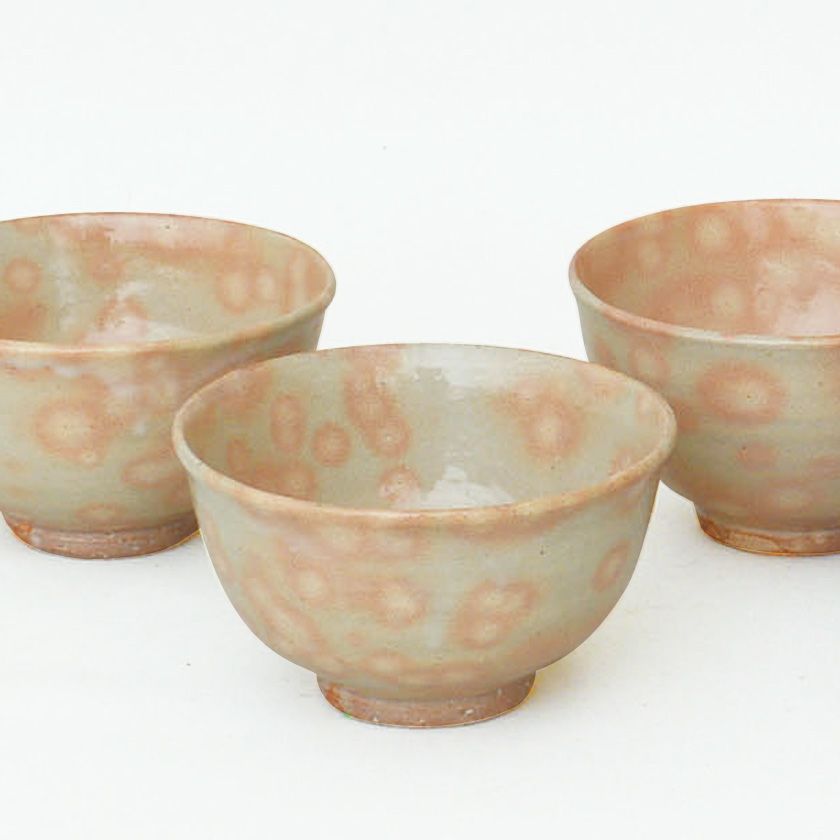 茶道具 数茶碗（かずちゃわん） 数茶碗 萩 井戸型（小・五客） 明善窯