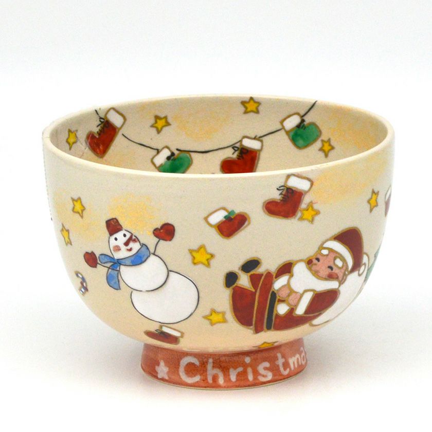 茶道具 抹茶茶碗（まっちゃちゃわん） 茶碗 御本 Christmas クリスマス