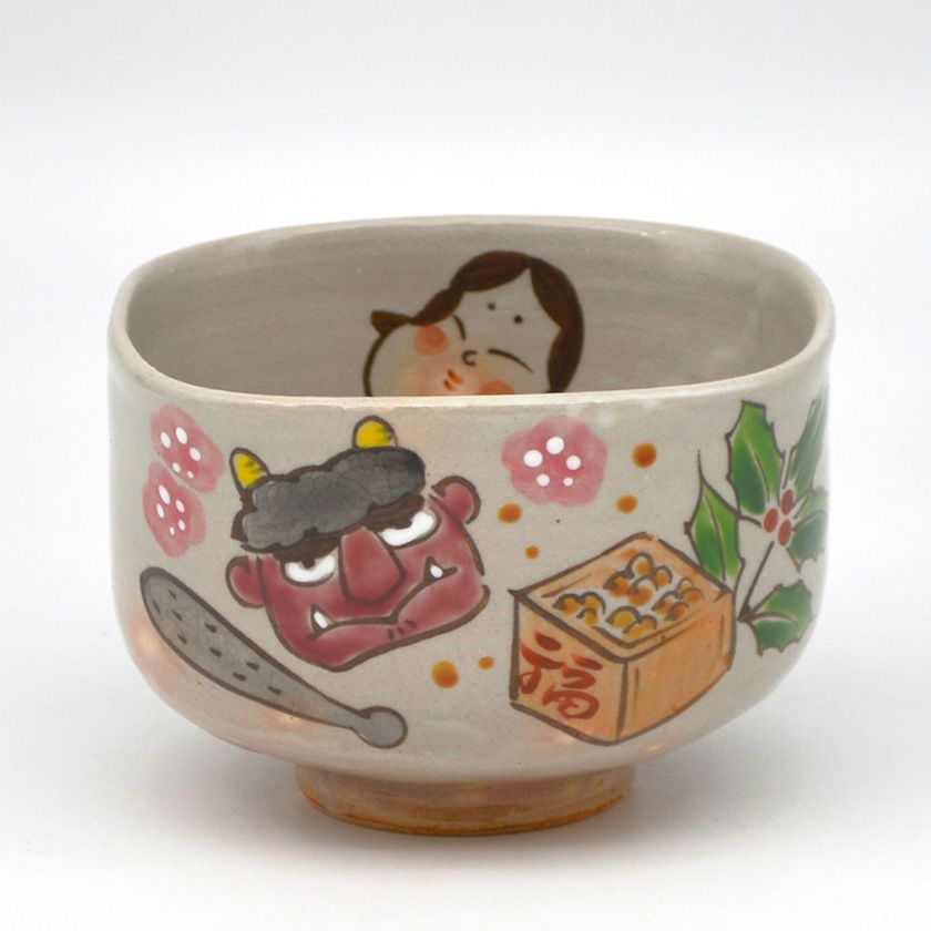 茶碗■白楽茶碗 筒茶碗 楽茶碗 仕覆付き 合わせ箱 お茶道具 時代物 骨董品■ 茶碗□白楽茶碗 筒茶碗 楽茶碗 仕覆付き 合わせ箱 お茶道具 時代物