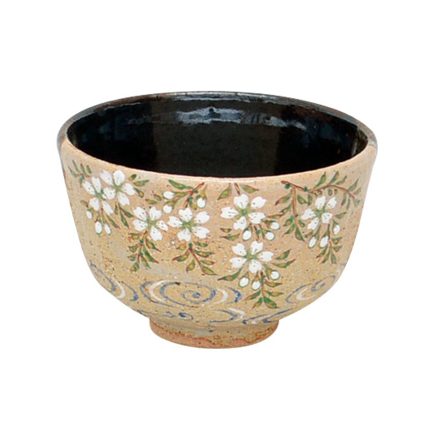 茶道具 抹茶茶碗（まっちゃちゃわん） 茶碗 灰釉 掛分 枝垂桜絵 中村 良二 抹茶茶碗は茶の湯文化である表千家・裏千家の茶道具や抹茶を専門に扱う千紀園（せんきえん）が通販で販売しています。茶会また初心者向けのお稽古用にご利用いただける抹茶碗です。贈り物・ギフトにも人気です。