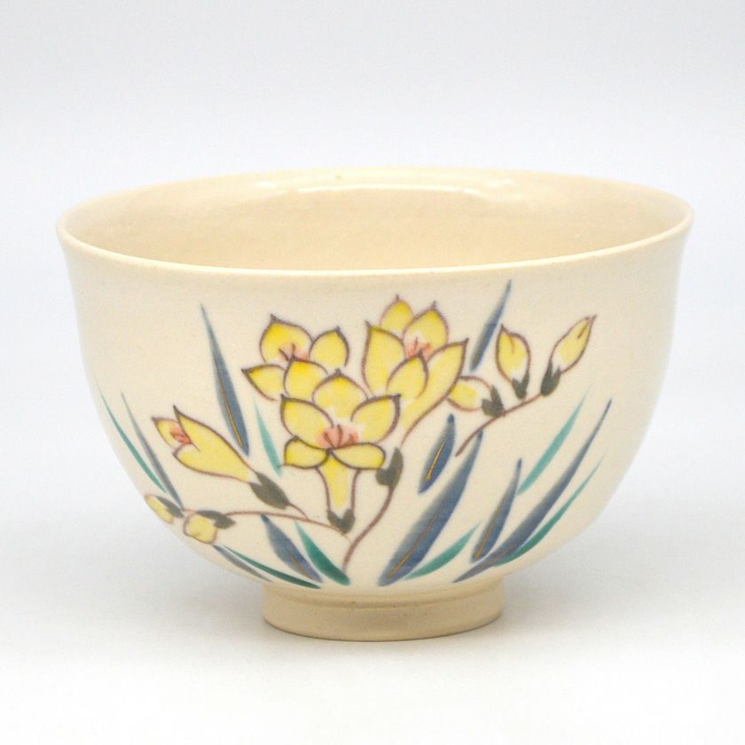 茶道具 抹茶茶碗（まっちゃちゃわん） 茶碗 花海棠（ハナカイドウ） 中村 与平 抹茶茶碗は茶の湯文化である表千家・裏千家の茶道具や抹茶を専門に扱う千紀園（せんきえん）が通販で販売しています。茶会また初心者向けのお稽古用にご利用いただける抹茶碗です。贈り物・ギフトにも人気です。