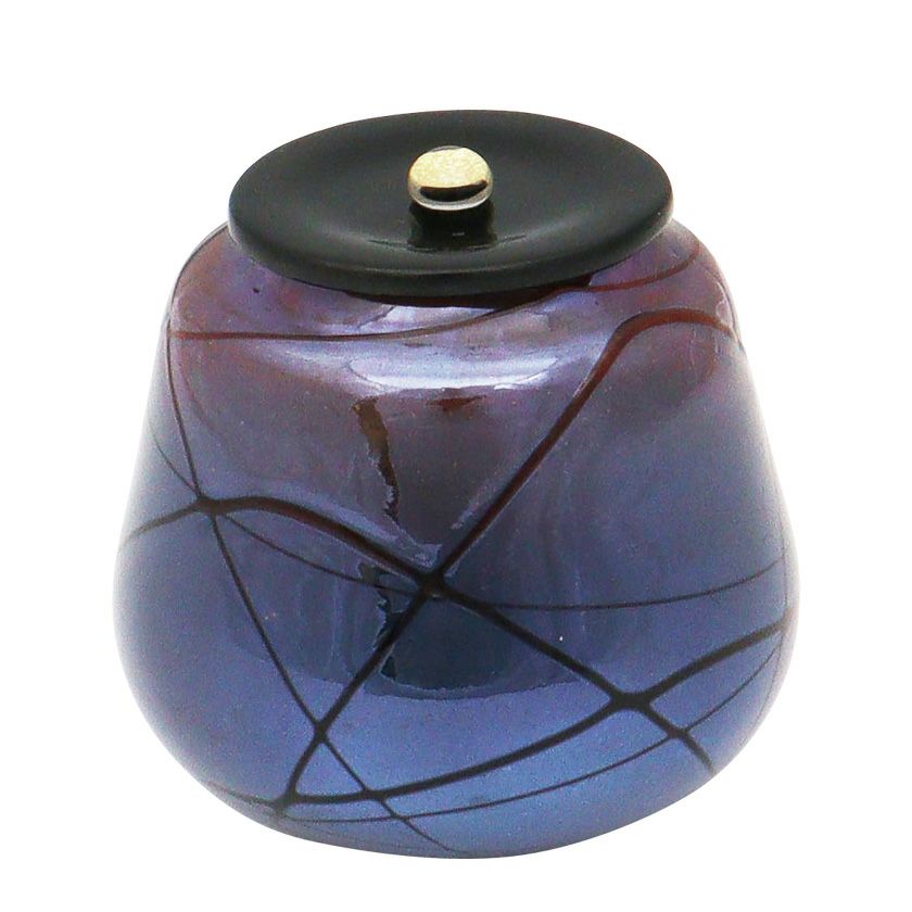 茶道具 薄茶器（うすちゃき） ガラス替茶器 妖光 新倉 晴比古