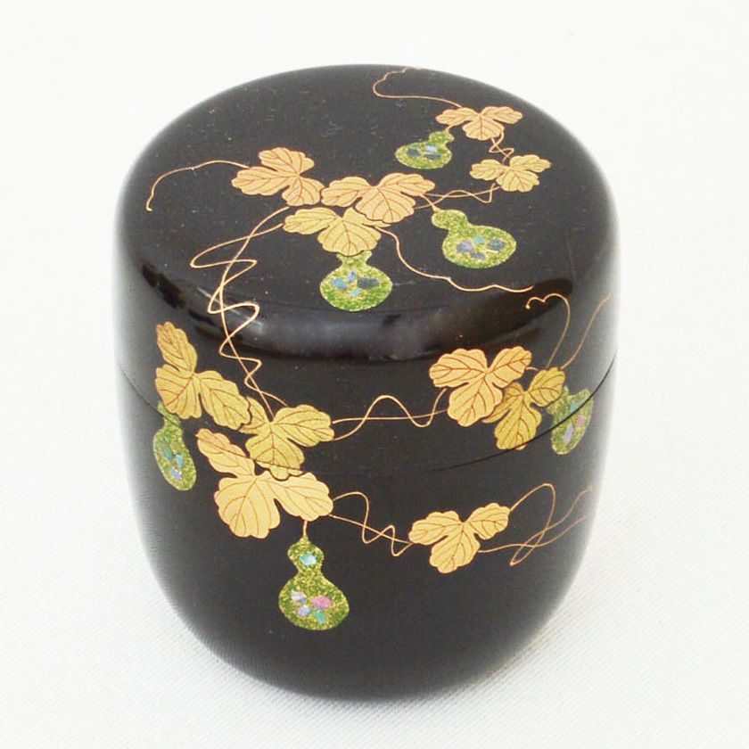茶道具 薄茶器（うすちゃき） 中棗 瓢蒔絵 今井 千鶴 | 千年の