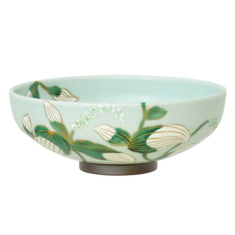 超爆安 新品 夏茶碗 平茶碗 抹茶茶碗 飴茶色 工芸品 - 工芸品