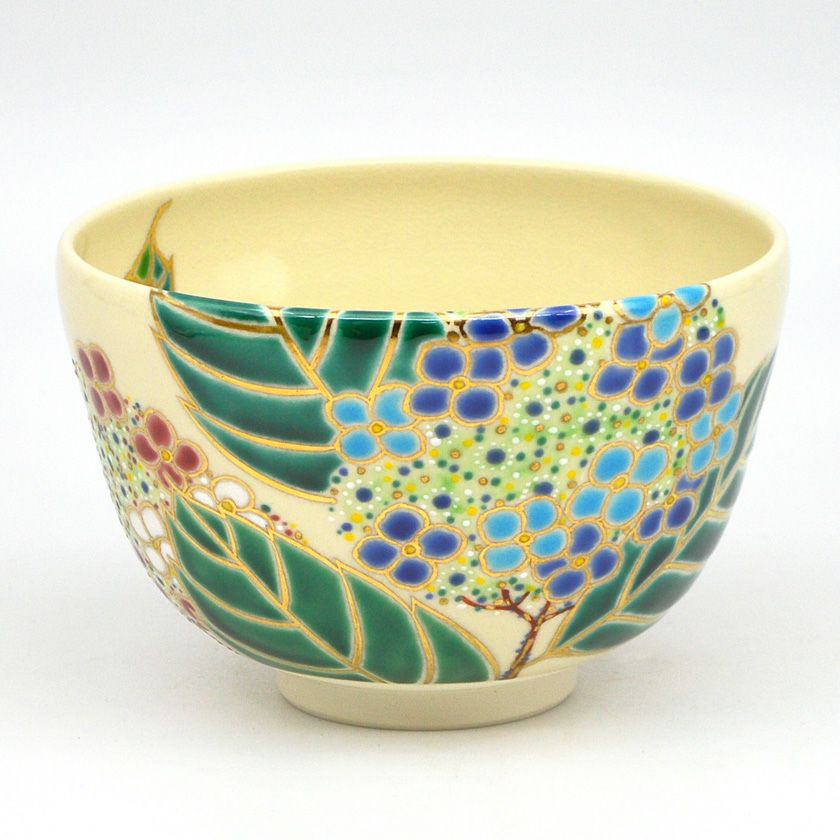 茶道具 抹茶茶碗（まっちゃちゃわん） 茶碗 仁清 紫陽花 田中 万祥 抹茶茶碗は茶の湯文化である表千家・裏千家の茶道具や抹茶を専門に扱う千紀園（せんきえん）が通販で販売しています。茶会また初心者向けのお稽古用にご利用いただける抹茶碗です。贈り物・ギフトにも人気です。