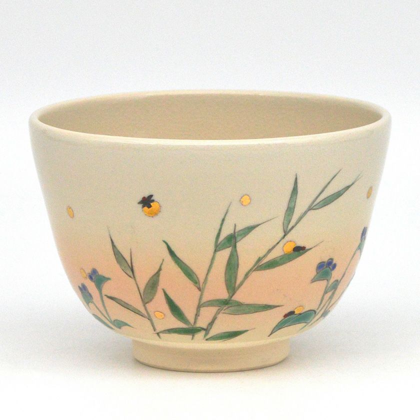 中国　ホタル茶器　番来茶揃　志野菊画 中国 ホタル茶器 番来茶揃 志野菊画 中国 ホタル茶器 番来茶