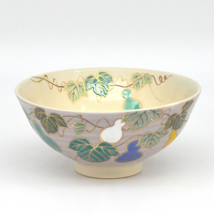 茶道具 平茶碗（ひらちゃわん） 平茶碗 六瓢 見谷 福峰