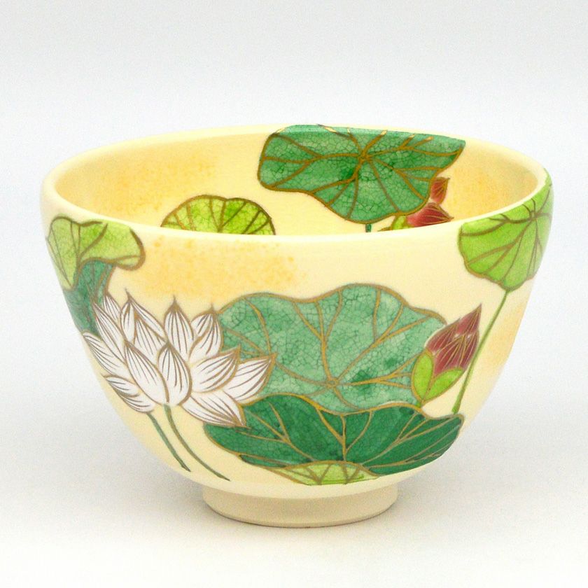 Amazon | 茶道 平茶碗 抹茶 野点 夏茶碗 野点碗 抹茶碗 美濃焼