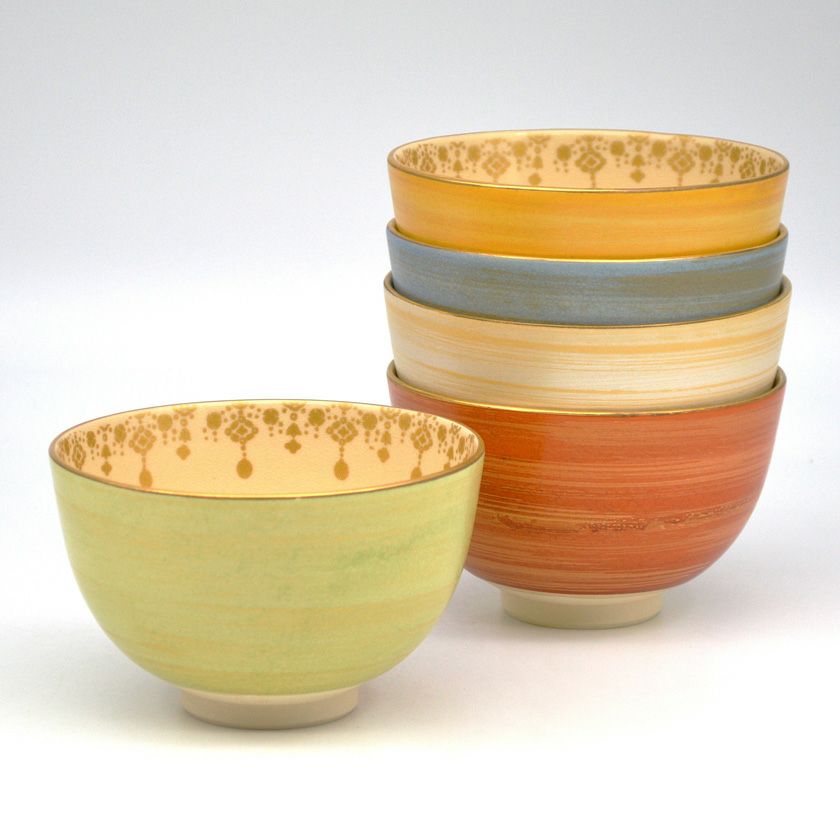 茶道具 数茶碗（かずちゃわん） 数茶碗 新色変 瓔珞紋 5客 宮地 英香 抹茶茶碗は茶の湯文化である表千家・裏千家の茶道具や抹茶を専門に扱う千紀園（せんきえん）が通販で販売しています。茶会また初心者向けのお稽古用にご利用いただける抹茶碗です。贈り物・ギフトにも人気です。