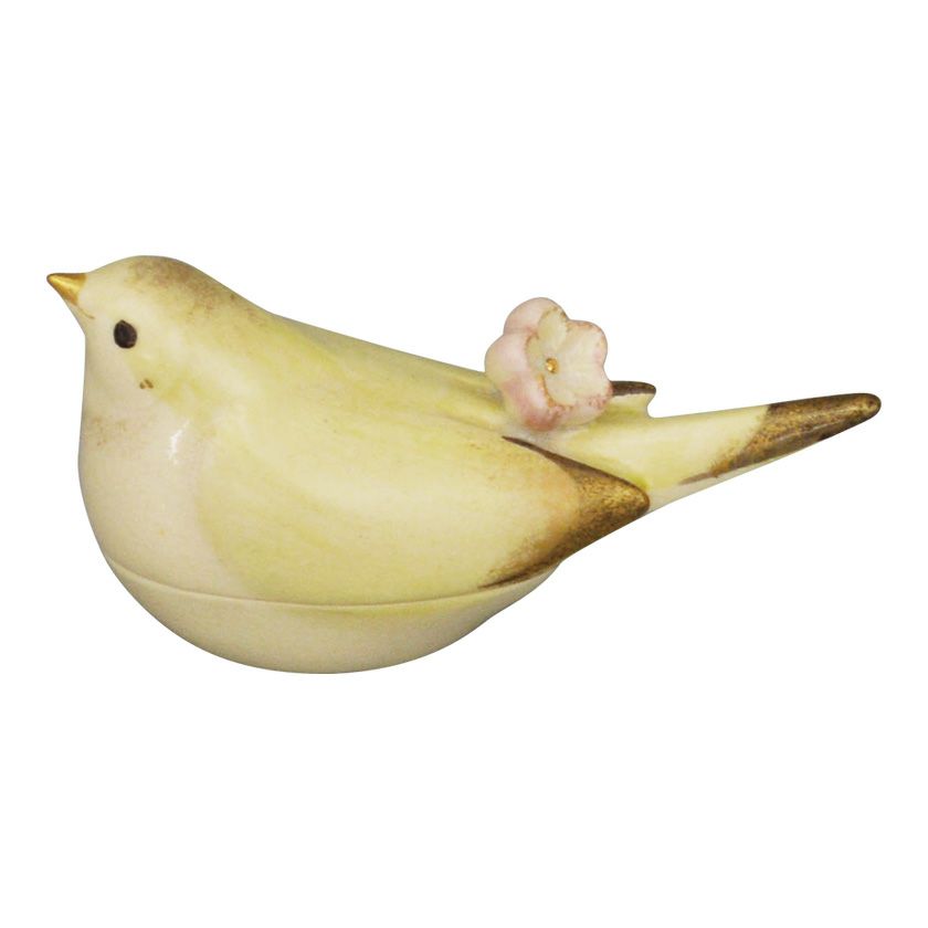 茶道具 香合（こうごう） 香合 梅に鶯（うぐいす） 今岡 三四郎