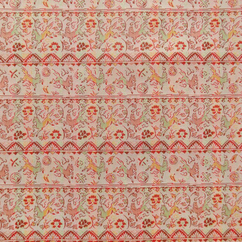 茶道具 古帛紗（こぶくさ） 陶彩遊馬文（とうさいゆうばもん） 古帛紗