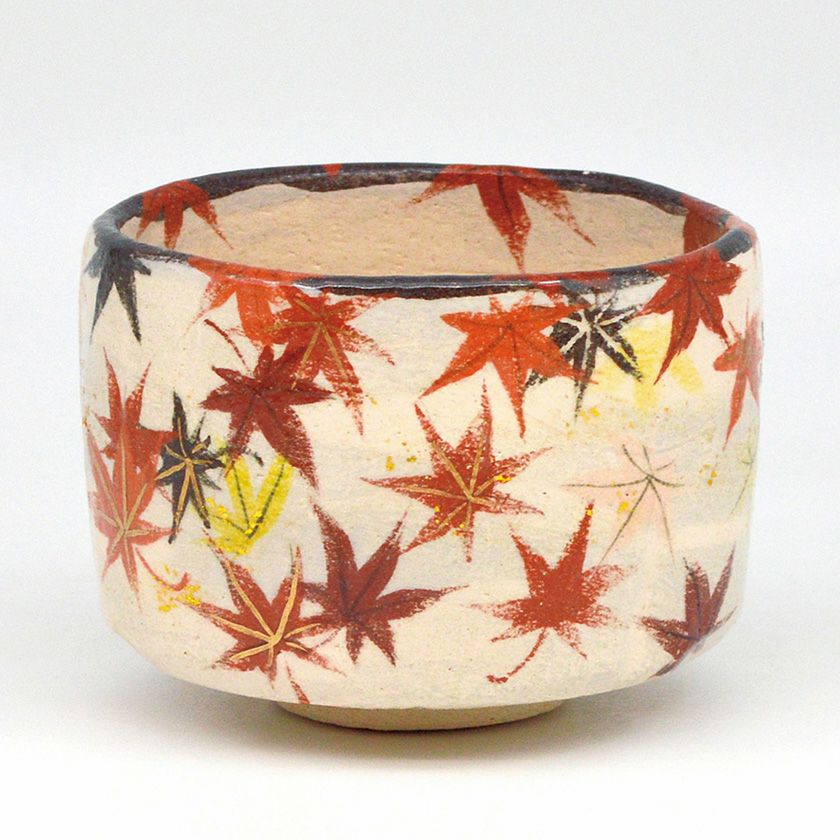 茶道具 抹茶茶碗（まっちゃちゃわん） 茶碗 紅葉 吉村 楽入 抹茶茶碗は茶の湯文化である表千家・裏千家の茶道具や抹茶を専門に扱う千紀園（せんきえん）が通販で販売しています。茶会また初心者向けのお稽古用にご利用いただける抹茶碗です。贈り物・ギフトにも人気です。