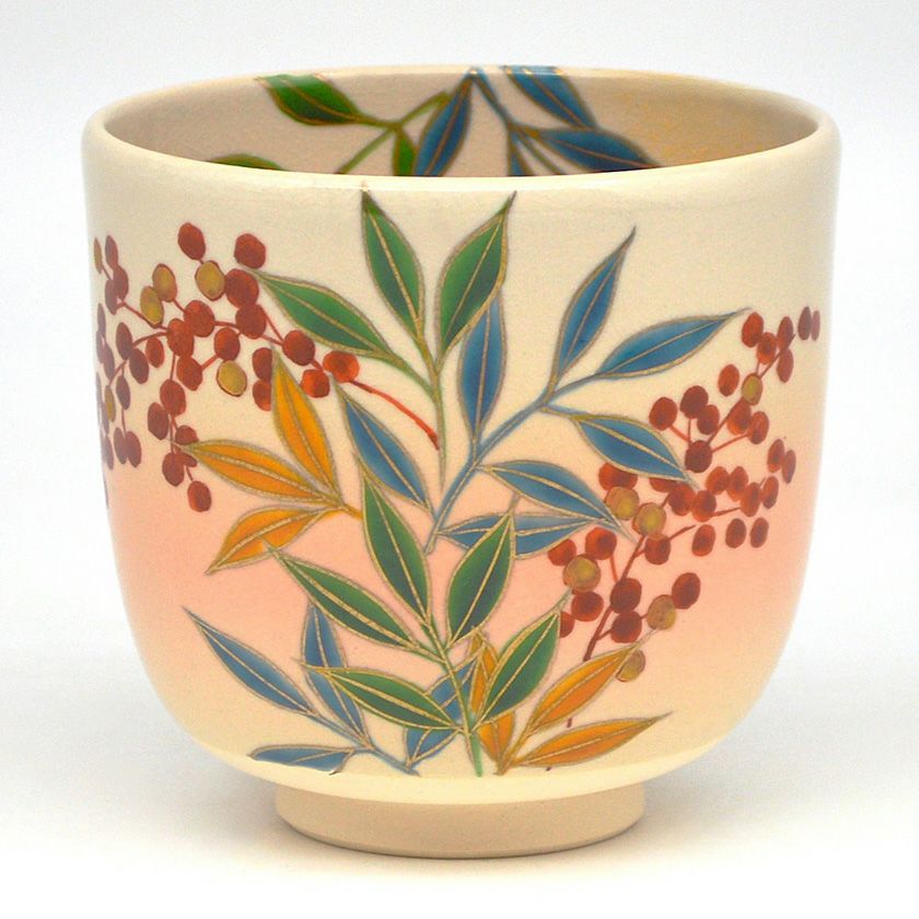 茶道具 筒茶碗（つつちゃわん） 筒茶碗 御本 南天 水出 宋絢 抹茶茶碗は茶の湯文化である表千家・裏千家の茶道具や抹茶を専門に扱う千紀園（せんきえん）が通販で販売しています。茶会また初心者向けのお稽古用にご利用いただける抹茶碗です。贈り物・ギフトにも人気です。