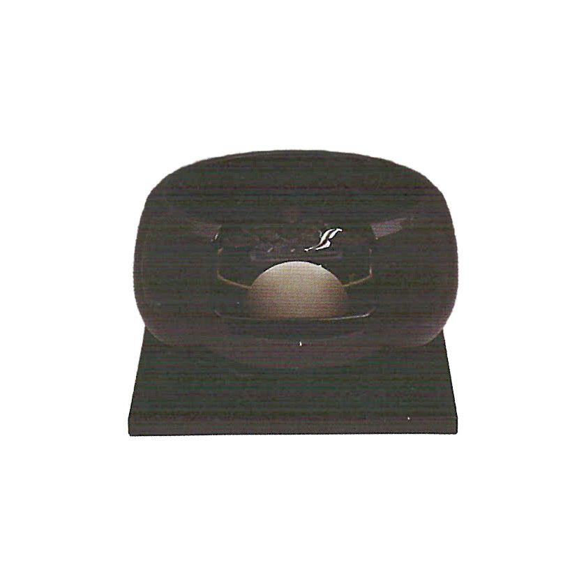 茶道具 風炉（ふろ） 真塗道安形小 電熱器風炉（陶製）100V/400W 真塗