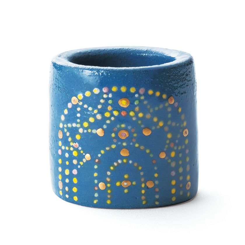 茶道具 蓋置（ふたおき） 蓋置 イルミネーション 楽入窯 歌会始 勅題