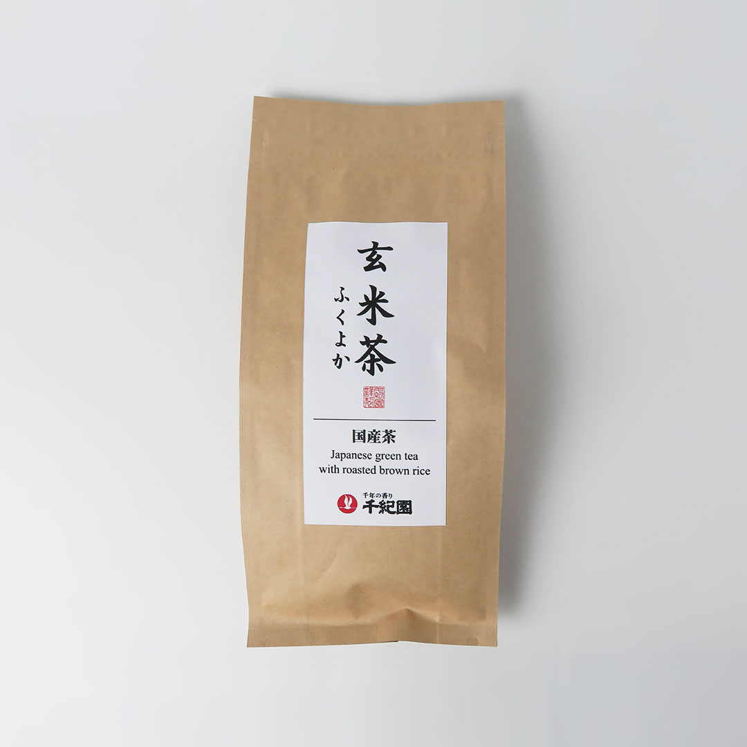 老舗茶舗千紀園の玄米茶「ふくよか」