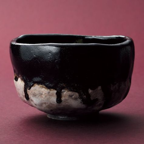 楽焼茶碗、楽茶碗は茶道具専門店の千紀園にて