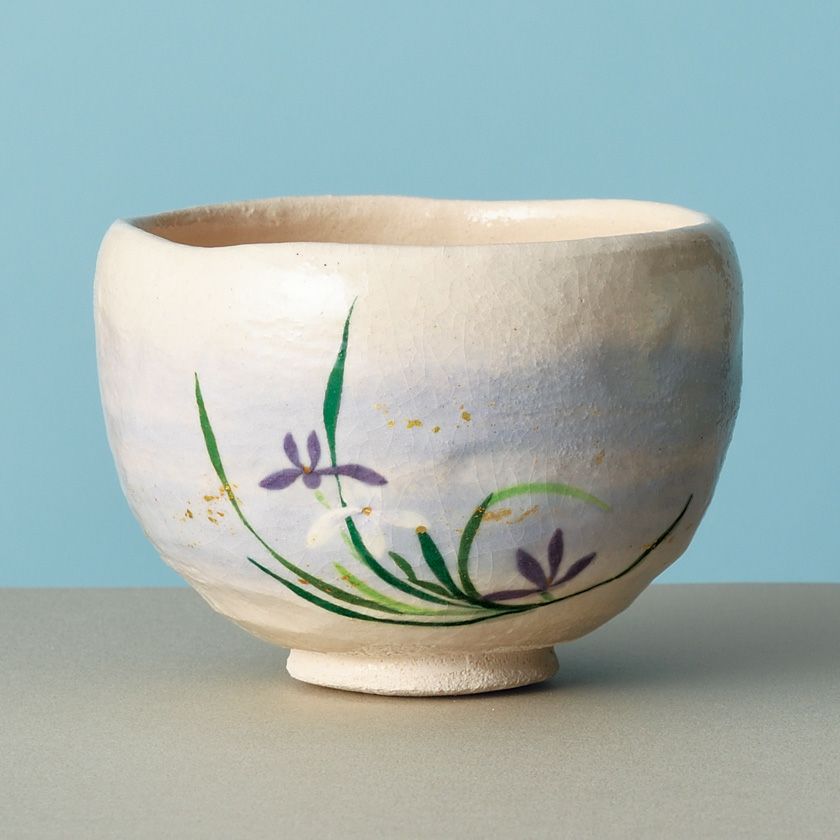 茶道具 抹茶茶碗（まっちゃちゃわん） 季節茶碗 春蘭 吉村 楽入