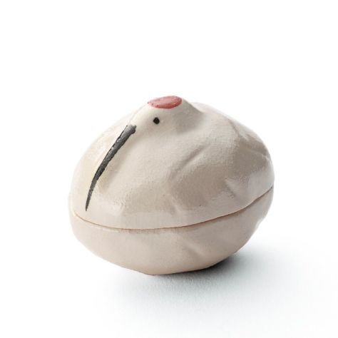 茶道具 香合（こうごう） 季節香合 鶴 吉村 楽入