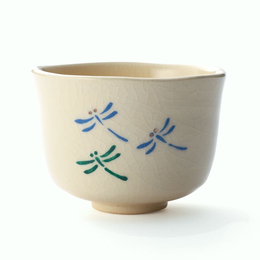 茶道具 抹茶茶碗（まっちゃちゃわん） 万能碗 蜻蛉 楽入窯 抹茶茶碗は茶の湯文化である表千家・裏千家の茶道具や抹茶を専門に扱う千紀園（せんきえん）が通販で販売しています。茶会また初心者向けのお稽古用にご利用いただける抹茶碗です。贈り物・ギフトにも人気です。