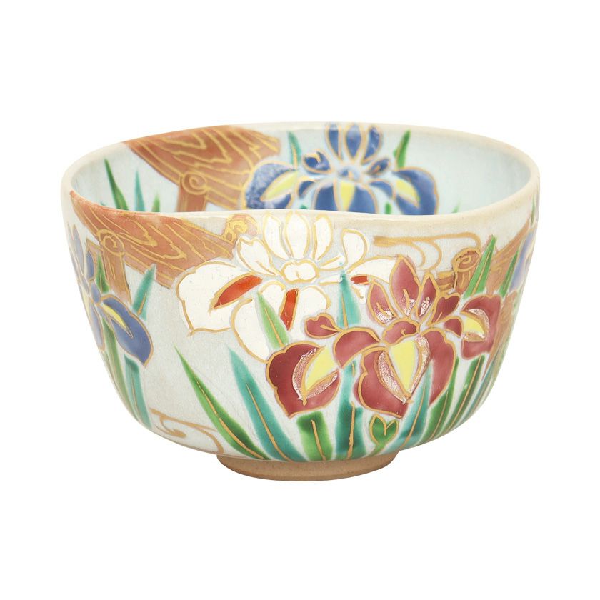 茶道具 抹茶茶碗（まっちゃちゃわん） 茶碗 青釉 八ツ橋 森下 秋彩