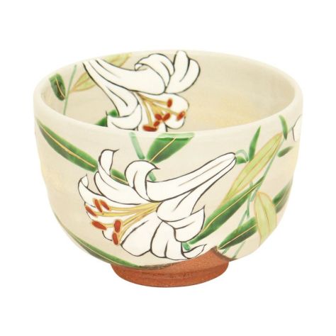 加藤永山 色絵白蕪 茶碗 茶道具 茶道具 抹茶茶碗（まっちゃちゃわん