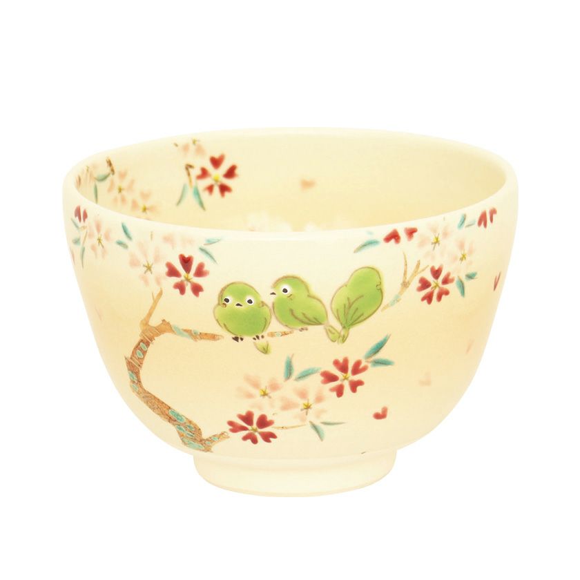 茶道具 抹茶茶碗（まっちゃちゃわん） 茶碗 色絵 桜にメジロ 加藤 起楽 抹茶茶碗は茶の湯文化である表千家・裏千家の茶道具や抹茶を専門に扱う千紀園（せんきえん）が通販で販売しています。茶会また初心者向けのお稽古用にご利用いただける抹茶碗です。贈り物・ギフトにも人気です。