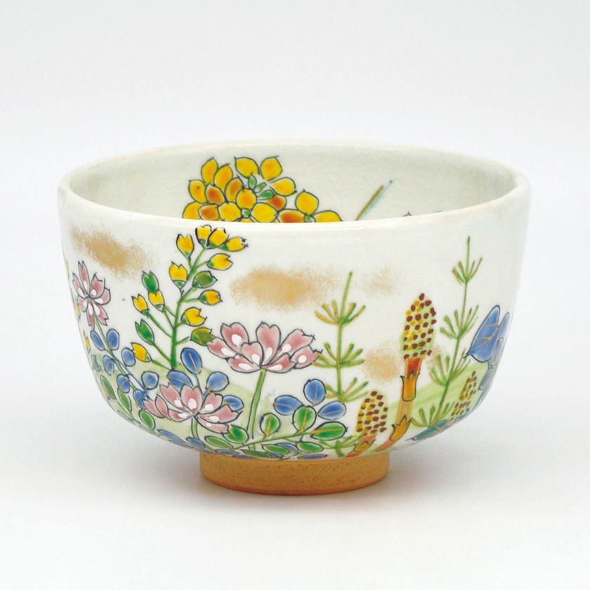 茶道具 抹茶茶碗（まっちゃちゃわん） 茶碗 粉引 春野 壱休窯