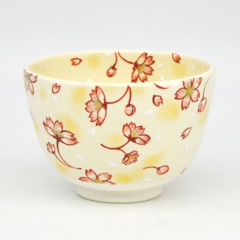 茶道具 抹茶茶碗（まっちゃちゃわん） 茶碗 仁清 舞桜 水出 宋絢