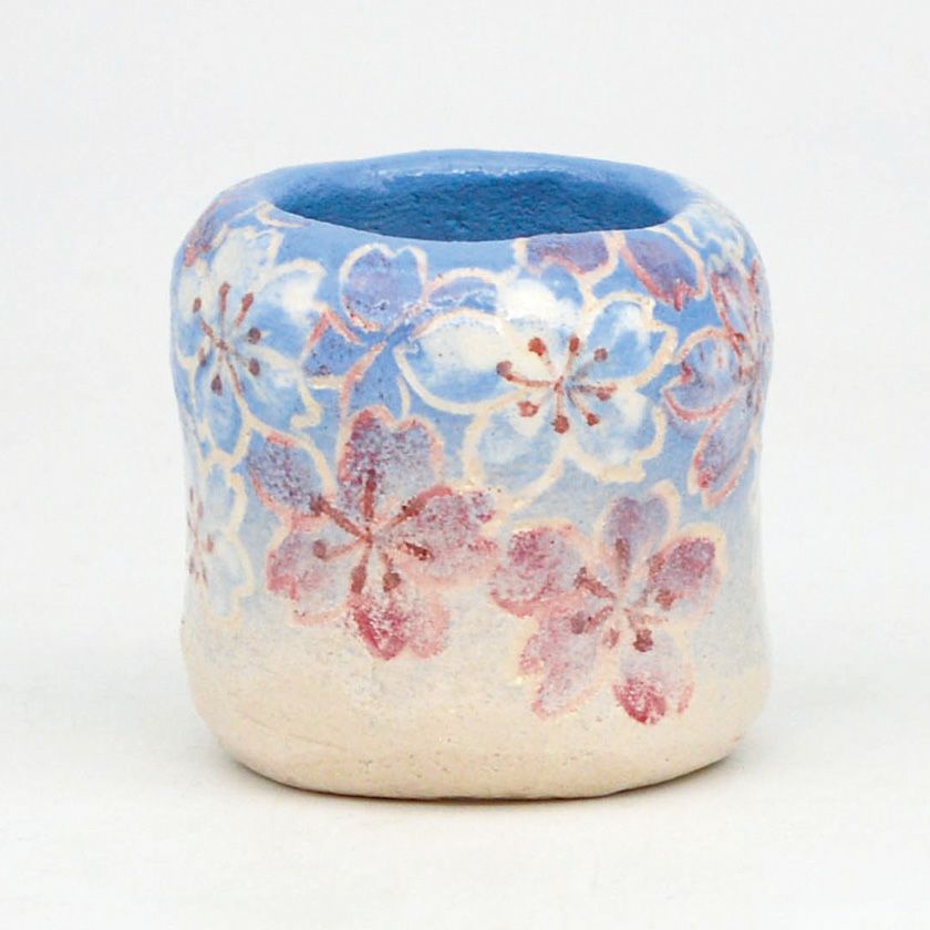 茶道具 蓋置（ふたおき） 蓋置 桜尽し 楽入窯