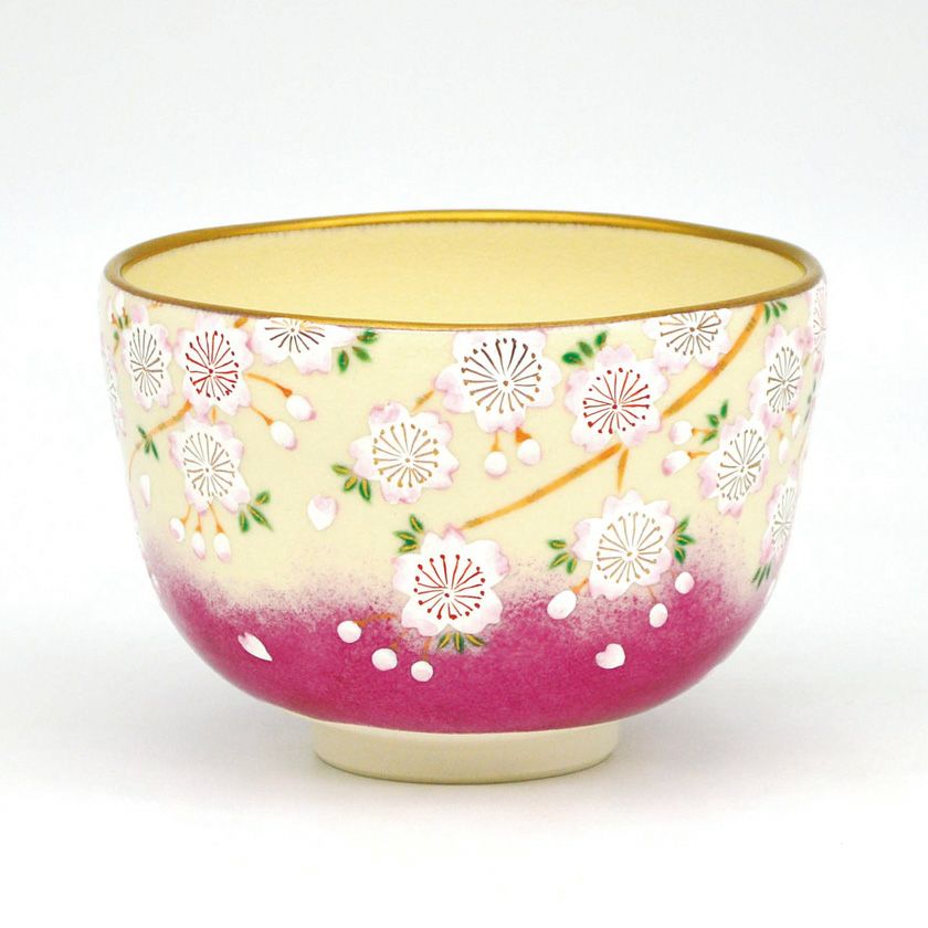 茶道具 抹茶茶碗（まっちゃちゃわん） 茶碗 円子桜 山岡 善高