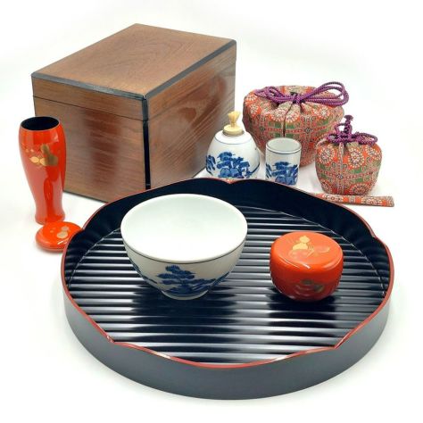 茶箱（ちゃばこ）セット | 千年の香り 千紀園